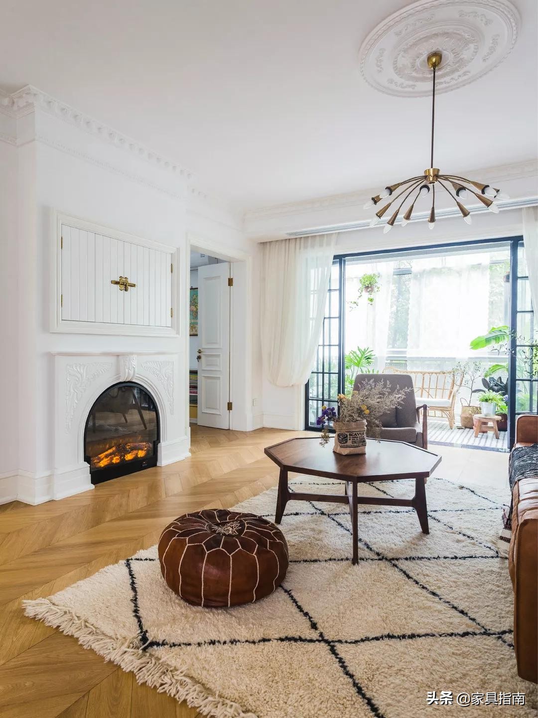 上海宝妈把145㎡四室打造成复古殿堂,成为家居行业的热搜榜