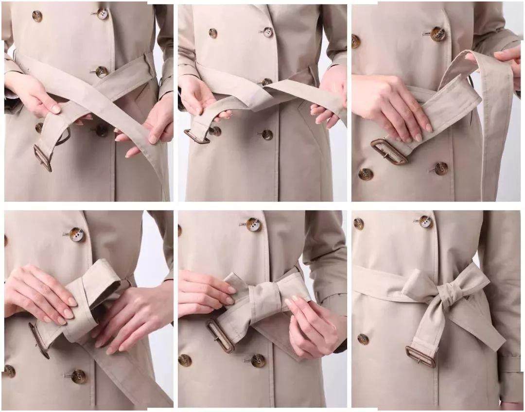 最简单腰带的系法图解教程,各种腰带的系法图解视频教程大全