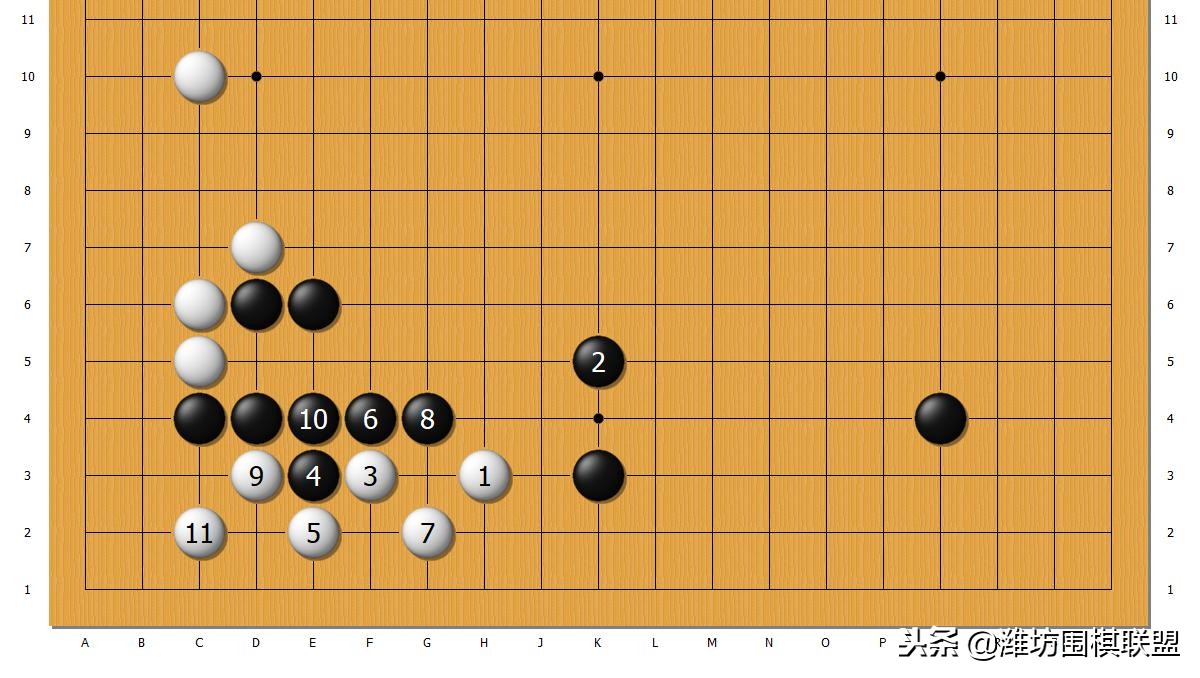 「打入的应对」有断点，总是要防的，别让对方的虚张声势吓到