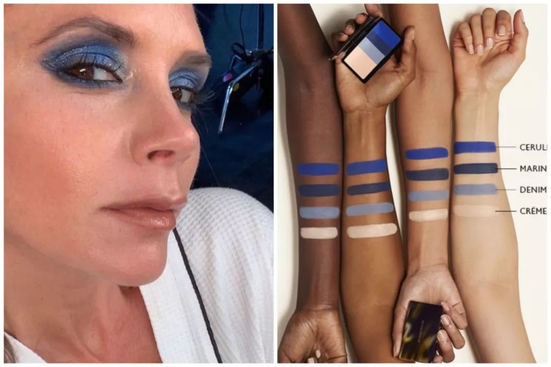 贝嫂美妆品牌大全,victoriabeckham贝嫂四色眼影