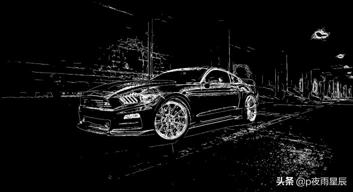 ps把照片变成手绘线稿,ps如何将风景图片转化为手绘