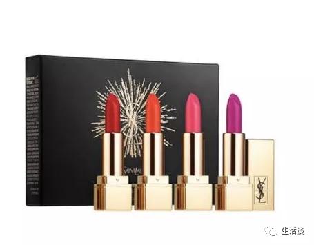 圣罗兰斑马口红套装礼盒,圣罗兰口红香水套盒多少钱