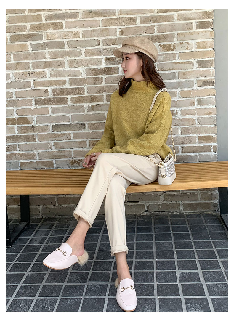 今年最流行的牛仔哈伦裤高腰,高腰百搭哈伦裤时尚垂直感