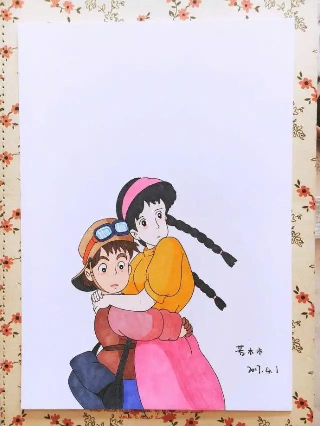 手绘头发涂色教程马克笔,touch马克笔80色手绘教程