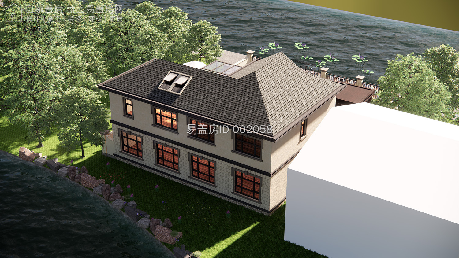 江苏南通法式独栋庄园别墅,南通顶级新中式别墅