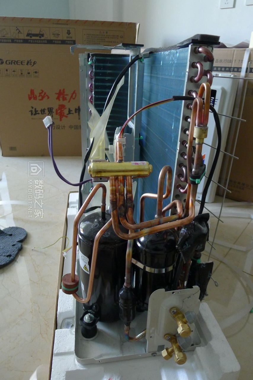 格力1.5匹空调拆解全过程视频,格力空调大1.5匹一级能效拆机视频