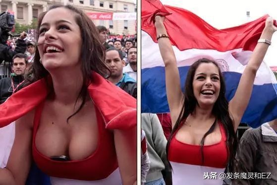 曾在南非世界杯“球”夹手机的女球迷，网友：场外的“球神”！