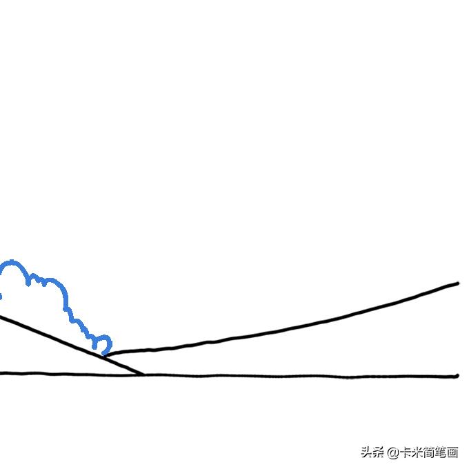 森林简笔画简单又漂亮幼儿园,森林简笔画简单又好看