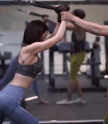 健身台湾辣妈马甲线,泰国马甲线女神