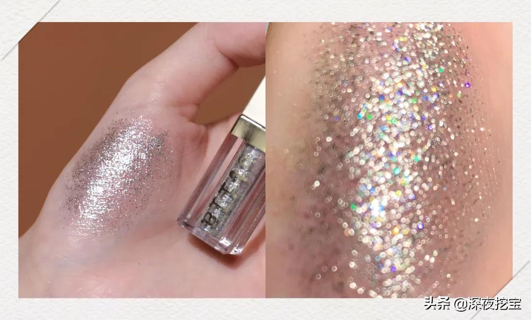 14色眼影盘画法,女团感亮片眼妆