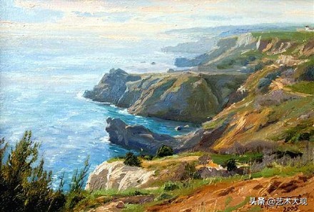 最美的俄罗斯风景油画作品欣赏,寂静粗犷的俄罗斯风景油画欣赏