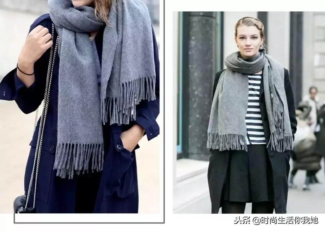 你穿“大衣+围巾”的样子，帅呆了！