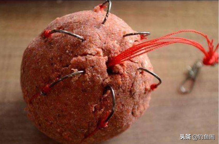 抛竿爆炸钩鲤鱼鲫鱼饵料选择,抛竿爆炸钩如何装饵料