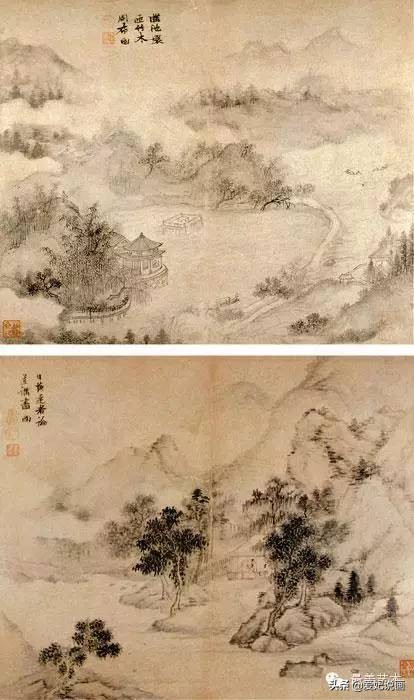 明代山水名画,明代山水书法作品欣赏