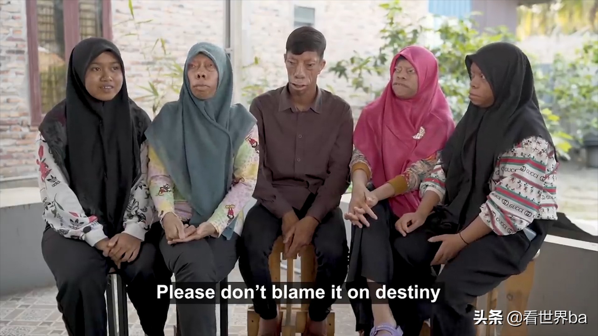 印尼家族怪脸,印尼怪病