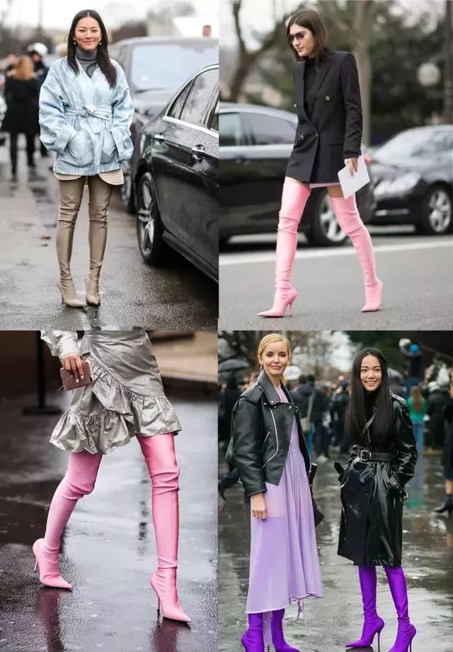 穿上长筒靴，拥有逆天长腿的同时还可以跟秋裤saybyebye