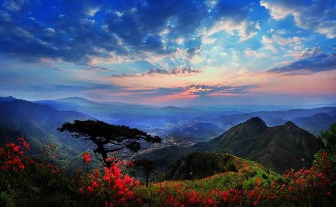 江西萍乡市武功山旅游景区地图,导游介绍萍乡武功山