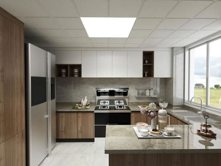 餐厨一体化厨房设计,无死角商用厨房设计布局