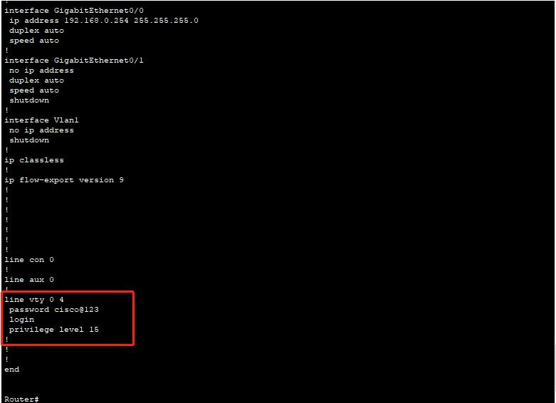 ciscotelnet怎么配置,思科交换机telnet开启方法
