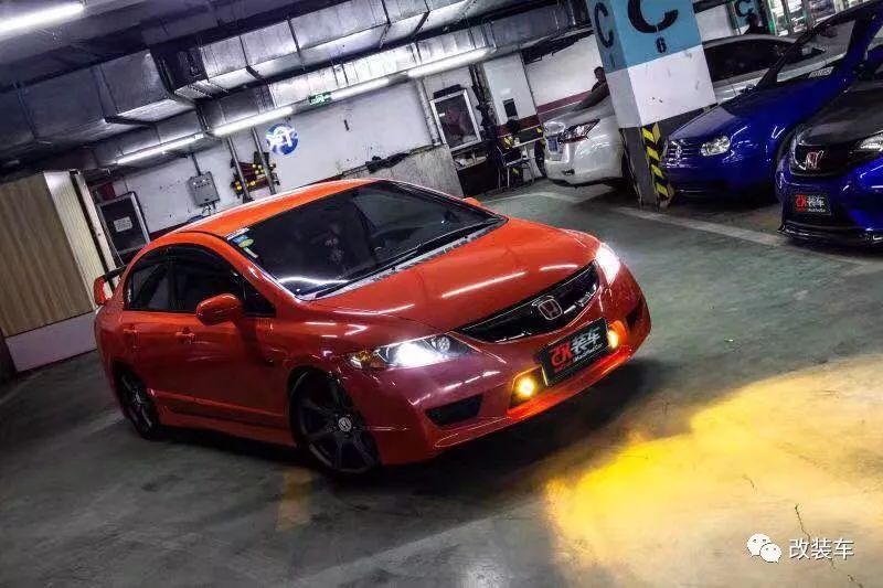 八代本田思域改k20过程,八代思域r20改装案例