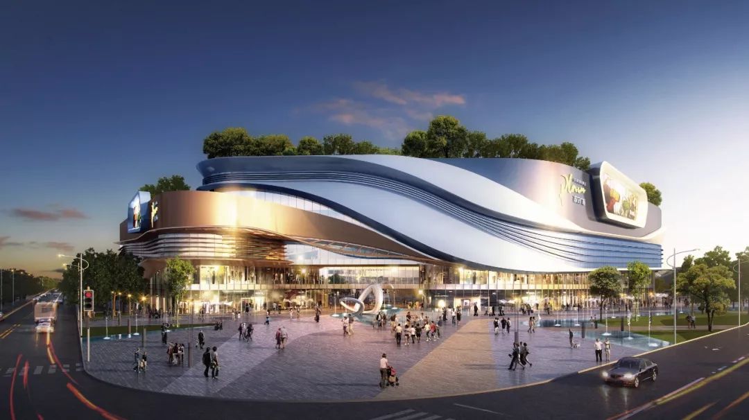 古越山水与现代商业的完美结合，城市购物社交新空间蕴意而来