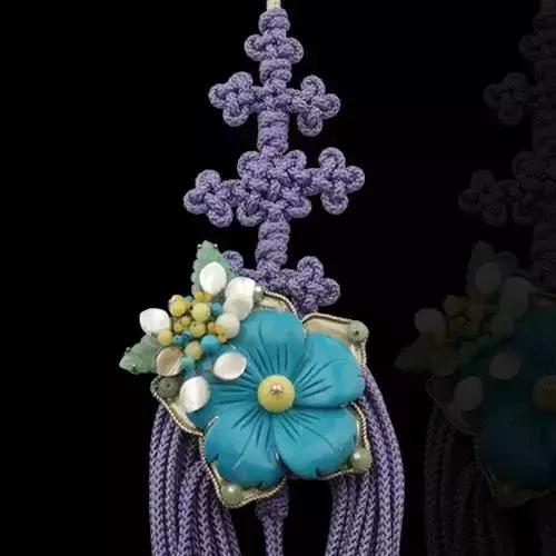 小学生中国结的编法图解,中国结蝴蝶挂件的编法图解