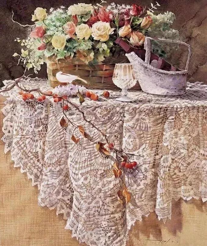 韩国水彩艺术家,韩国水彩画小清新