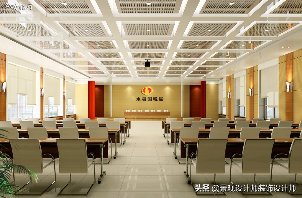 多功能厅设计案例参考图,家庭多功能厅装修效果图