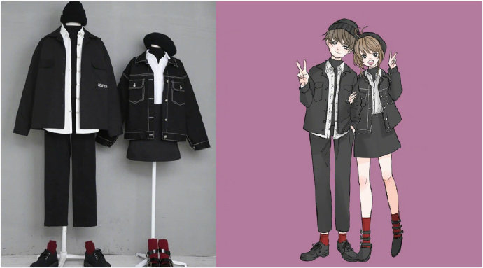 小樱小狼同款,小樱小狼情侣名