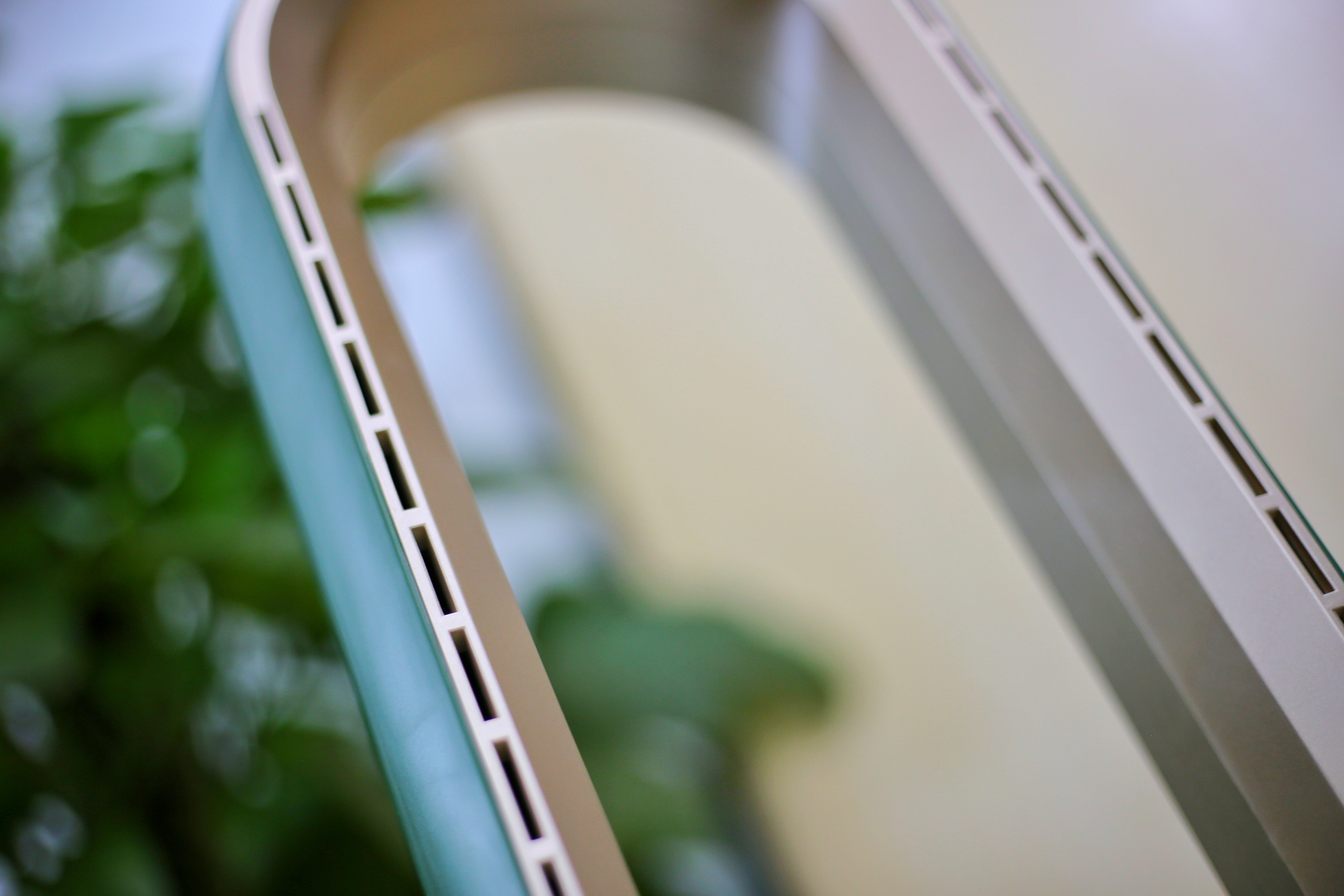 大宇无叶电风扇滤网正反面,大宇空气净化器无叶风扇