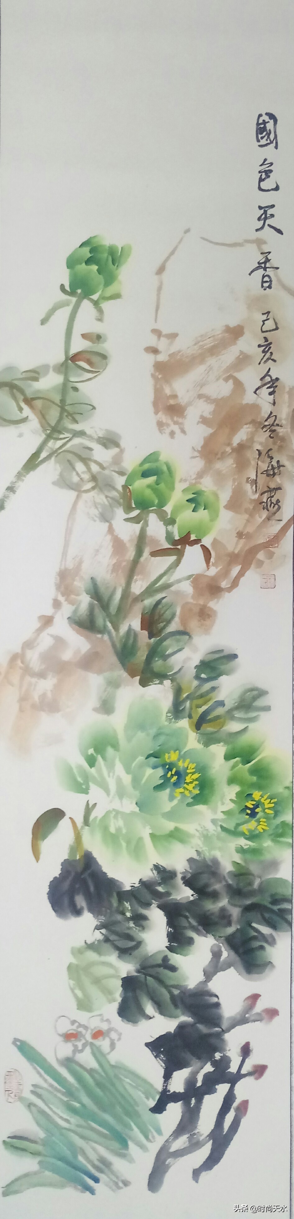 黄海燕牡丹仙子照片,牡丹仙子黄海燕