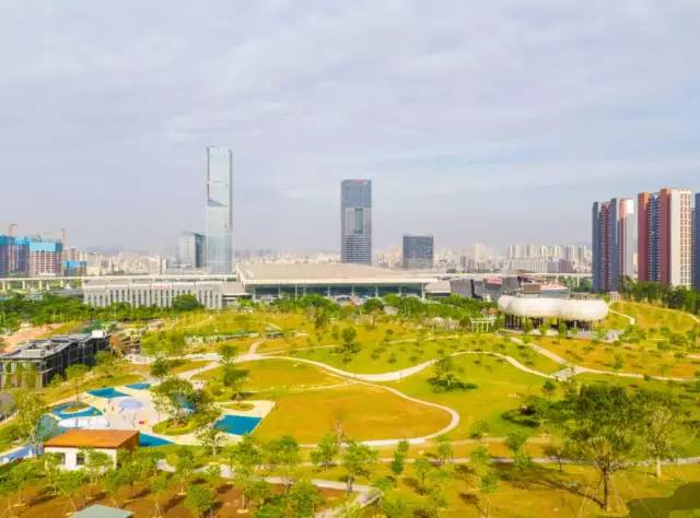 最新的深圳北站中心公园视频,深圳北站中心公园开放时间