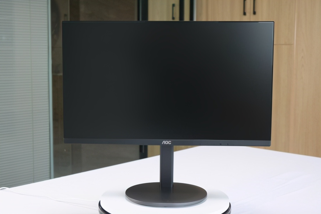开箱系列丨IPS技术广视角炫彩硬屏！AOC24V4H释放任意角度色彩