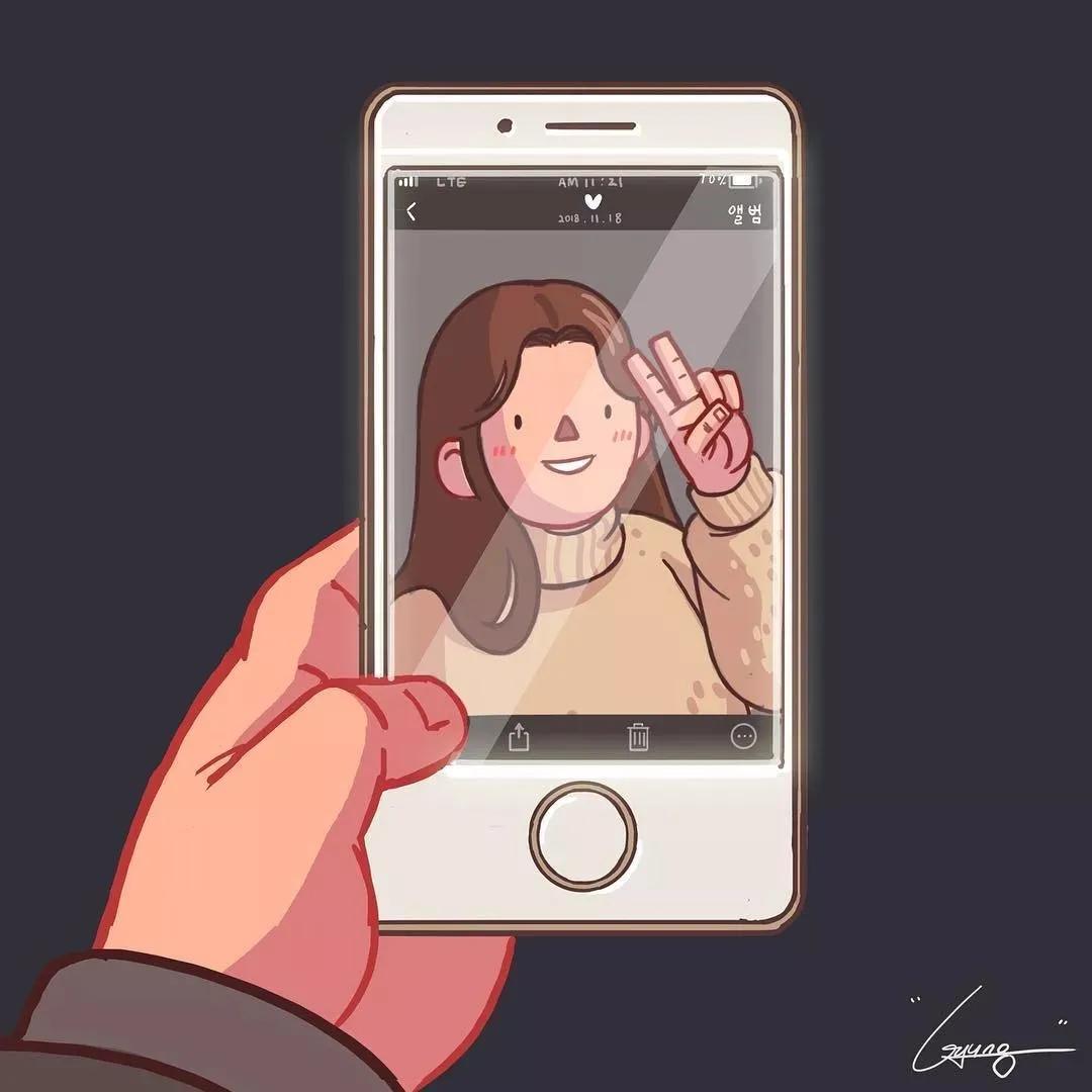 韩国插画师爱情故事,韩国插画大师情侣