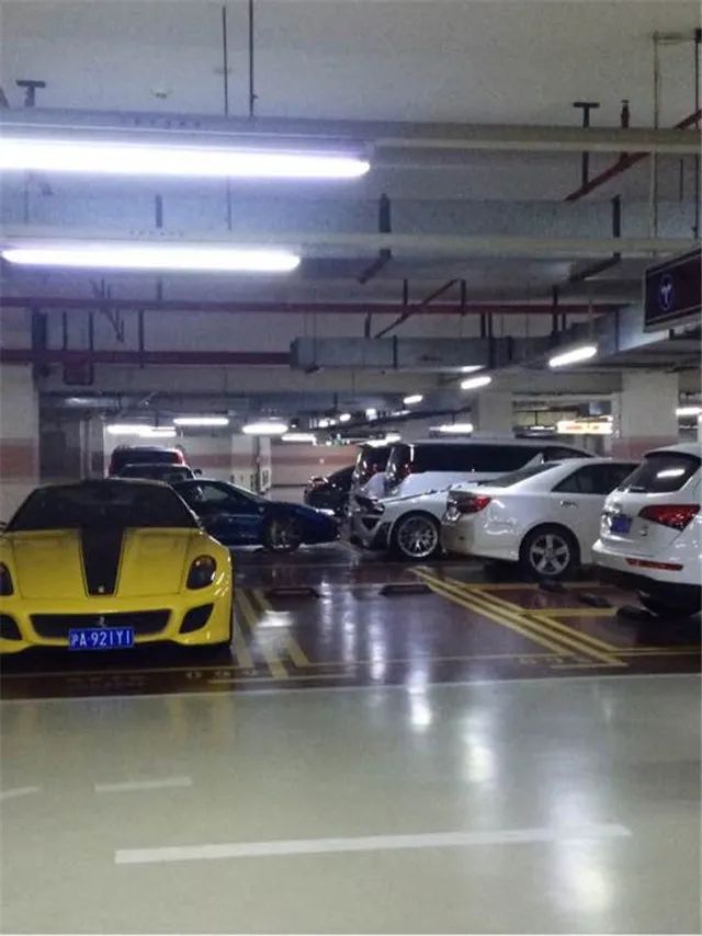 上海顶级豪车最多的小区，几千万的车都有，有几台都是同一个车主