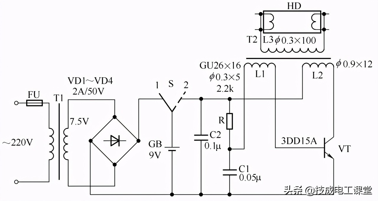 照明三个开关控制一个灯电路图,照明遥控开关的原理图