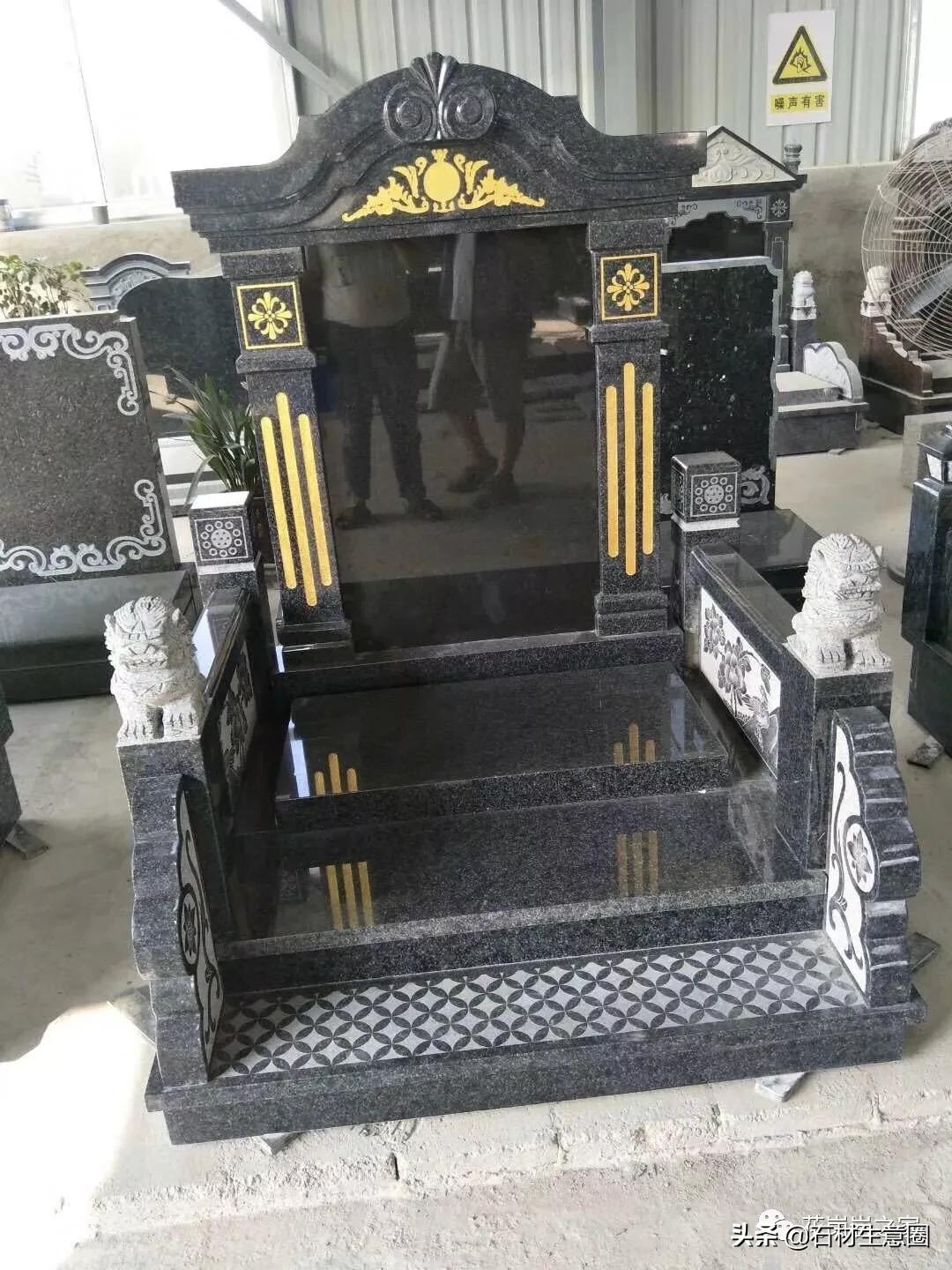 墓碑石材产地及价格,100种墓碑图片