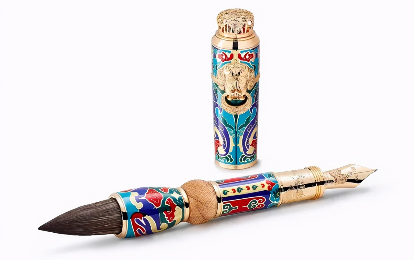 价值200万，以康熙、长城、泰姬陵作为创作灵感的笔长什么样？