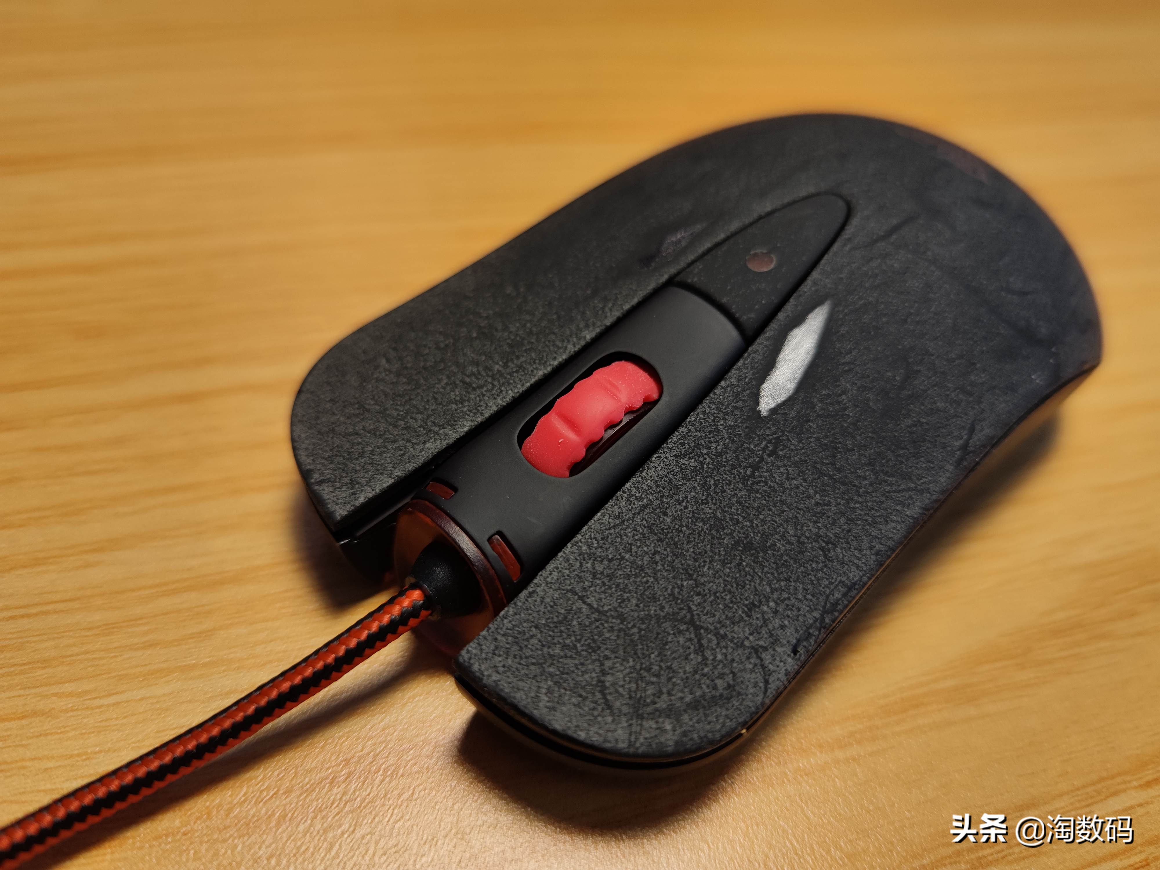 ￥9.9原封库存洋垃圾：AULA暗黑魔羯游戏鼠标开箱+拆解+除胶晒单