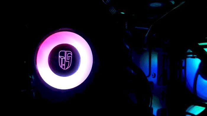 水冷散热器比风冷散热器贵多少,九州风神堡垒240v2cpu水冷散热器