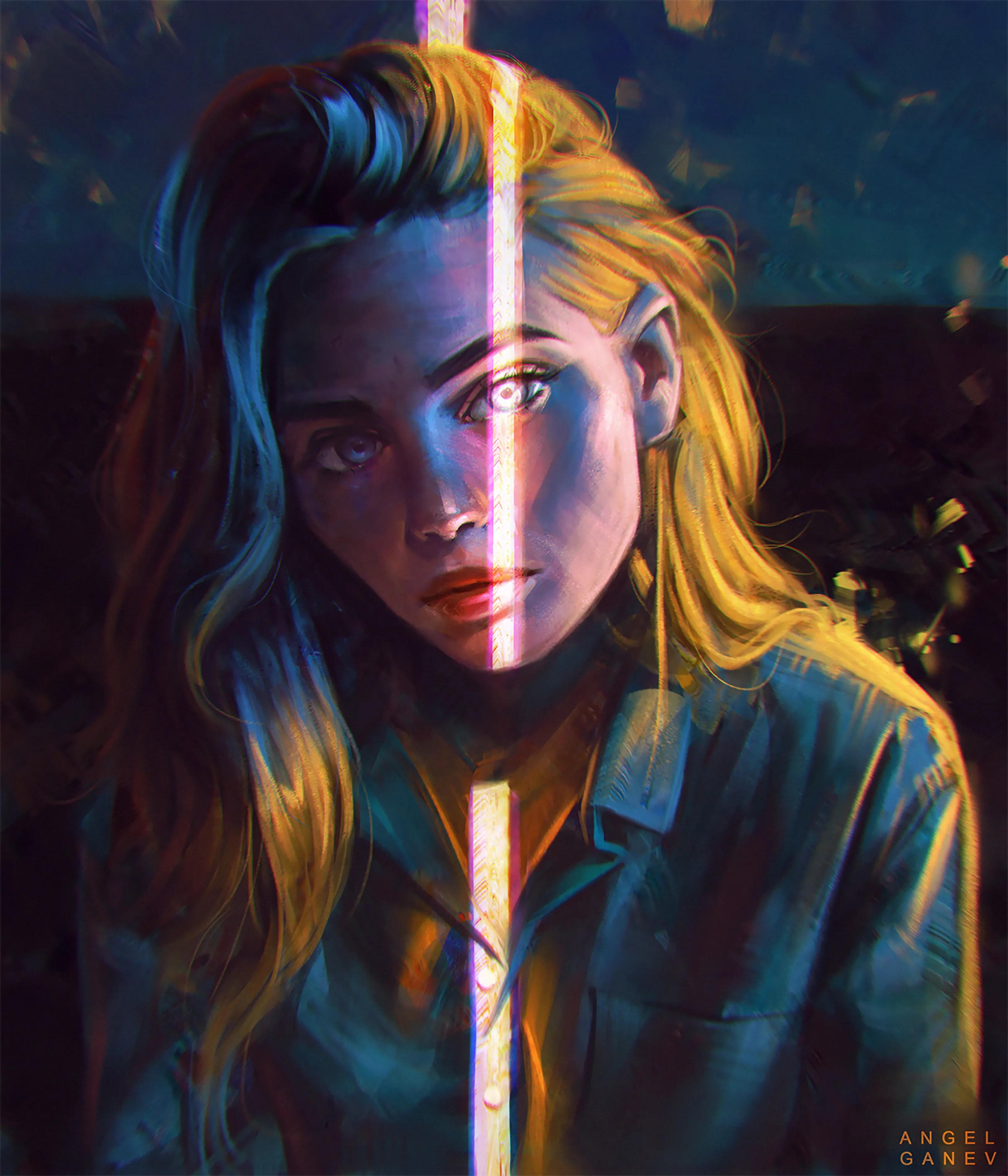 电脑壁纸超清极简风4k美女,超好看的4k美女壁纸图文