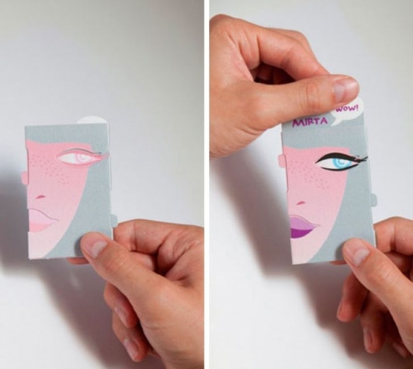 如何制作一张比较吸引人的名片,最有创意的名片