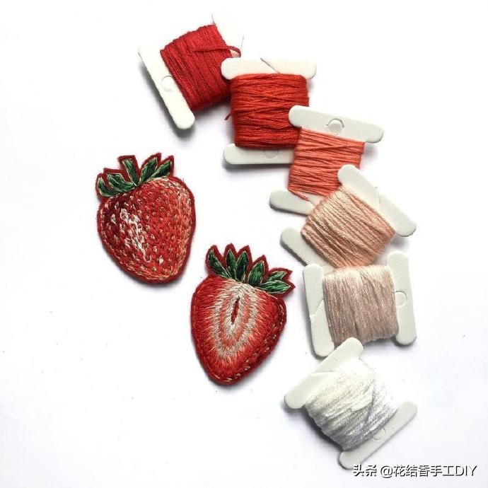 怎么学刺绣教程简单易学,刺绣技巧叶子的刺绣针法