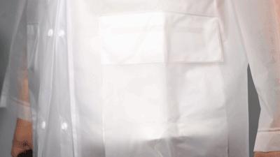 香奈儿白色透明雨衣,透明雨衣香奈儿