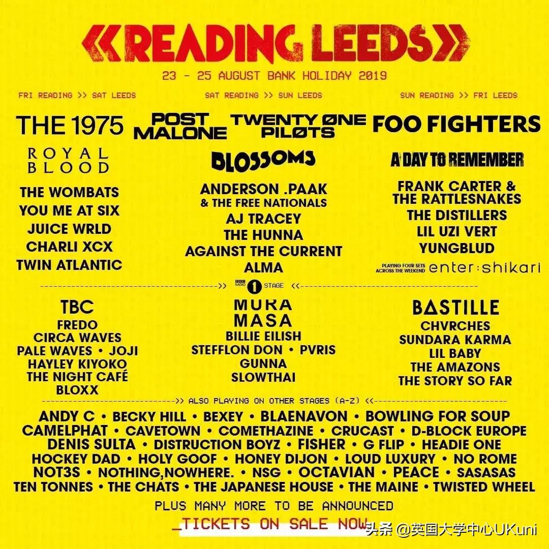 英国九月活动推荐,英国8月音乐节