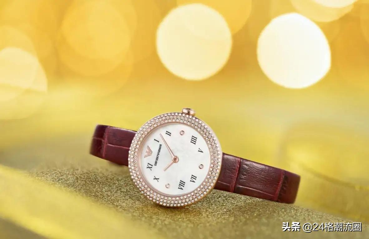 阿玛尼甜甜圈手表,阿玛尼经典复古浪漫男女表