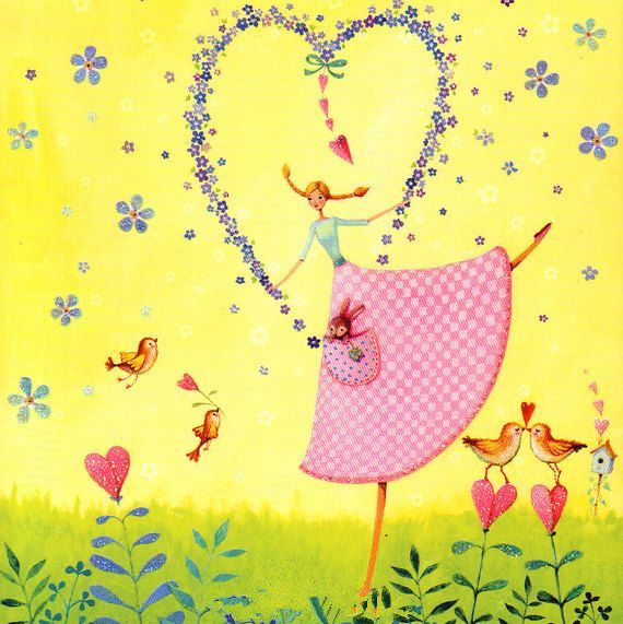 插画风手绘墙面,墙绘插画艺术