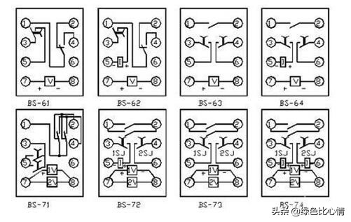 双时间循环延时时间继电器接线图,路灯时间继电器怎样调时间