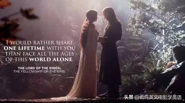 超级浪漫的英语台词,一段浪漫的英文台词