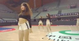 cba拉拉队最漂亮女神,李易峰cba打篮球视频